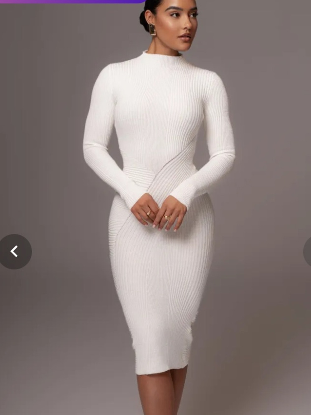 NWT Jluxlabel Eliz Sweater Dress Sz S